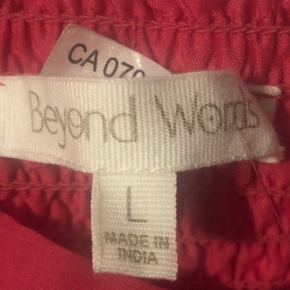 NWOT Pink Puff Sleeve Mini Dress - Picture 4 of 4